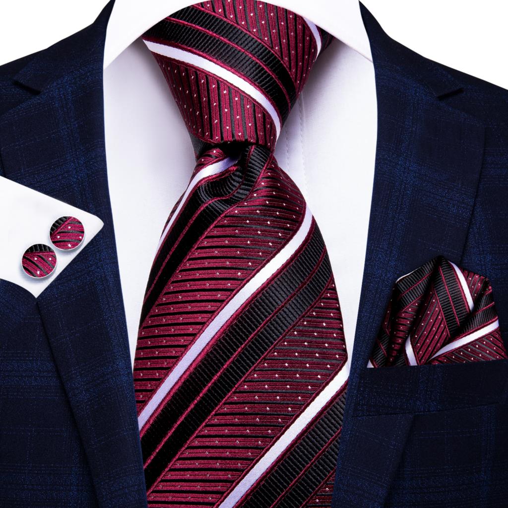 Men's striped tie